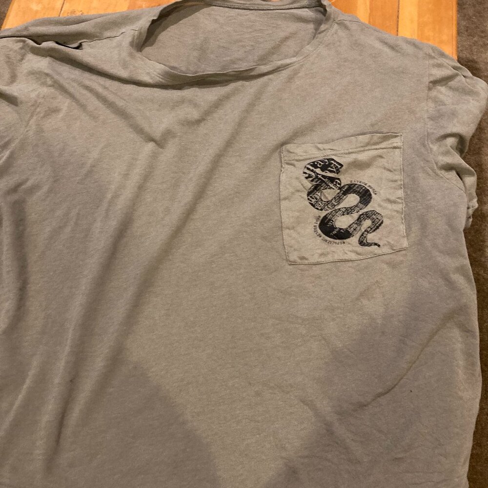 Official Taylor Swift Reputation Olive Green Snake tee t-shirt cotton Size XXL